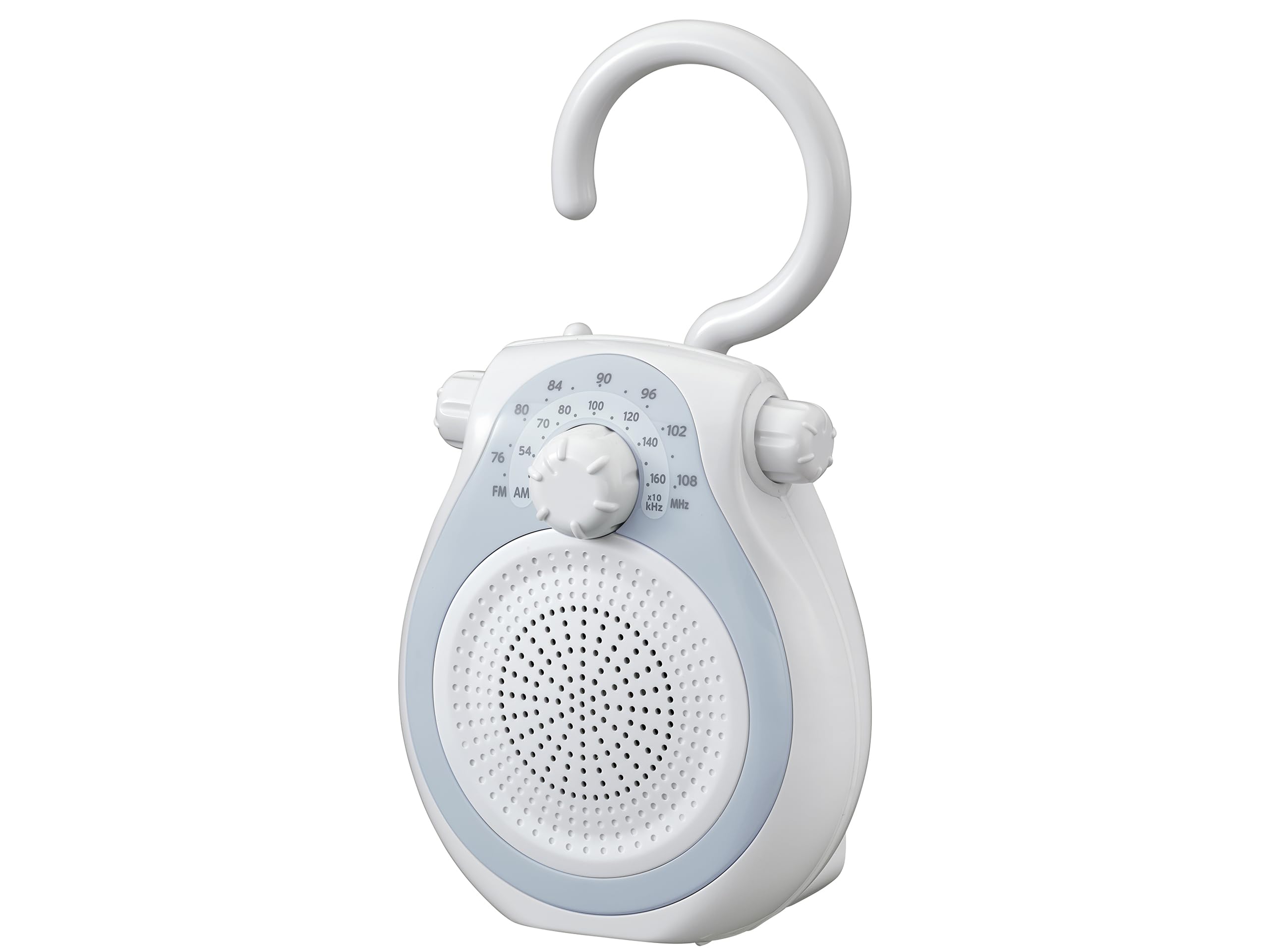 Amazon.co.jp: コイズミ シャワーラジオ AM/FM ワイドFM対応 乾電池式